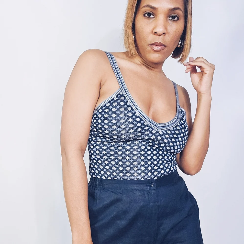 Free People Printed Bodysuit